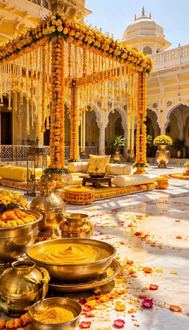 Haldi Utsav decor